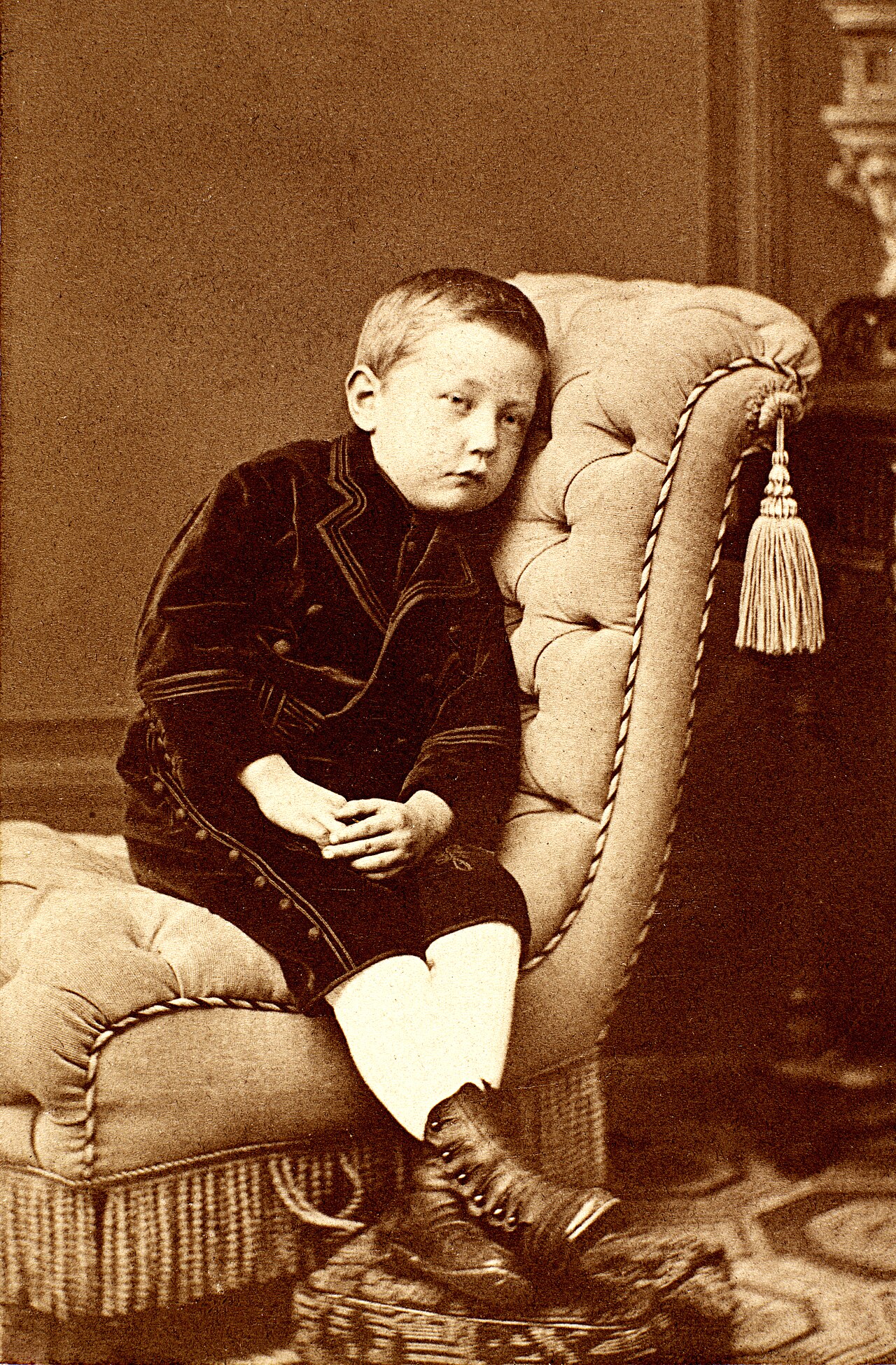 Roald Amundsen as a young boy before he explored the poles.