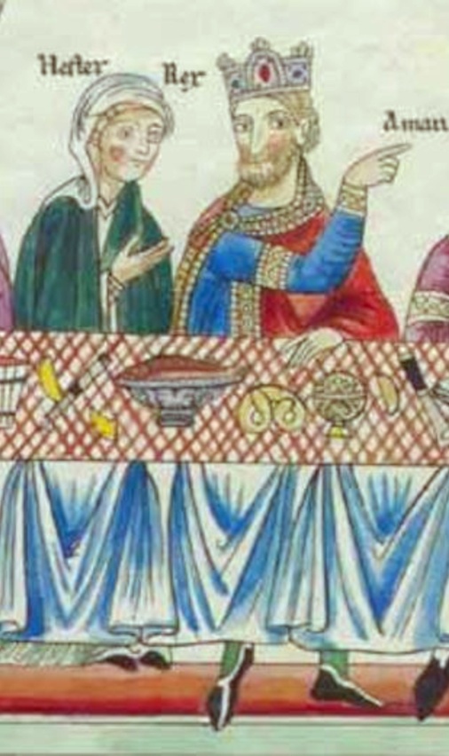 An old painting that may show the very first pretzel.