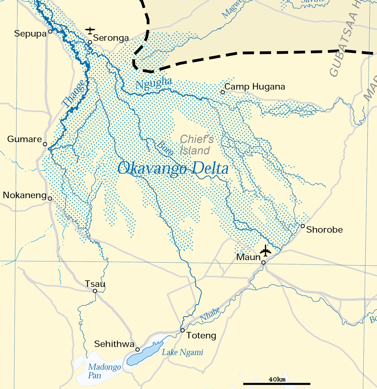 The Okavango Delta