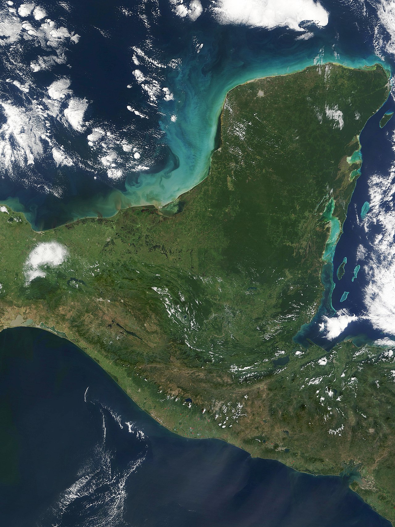 The Yucatan Peninsula