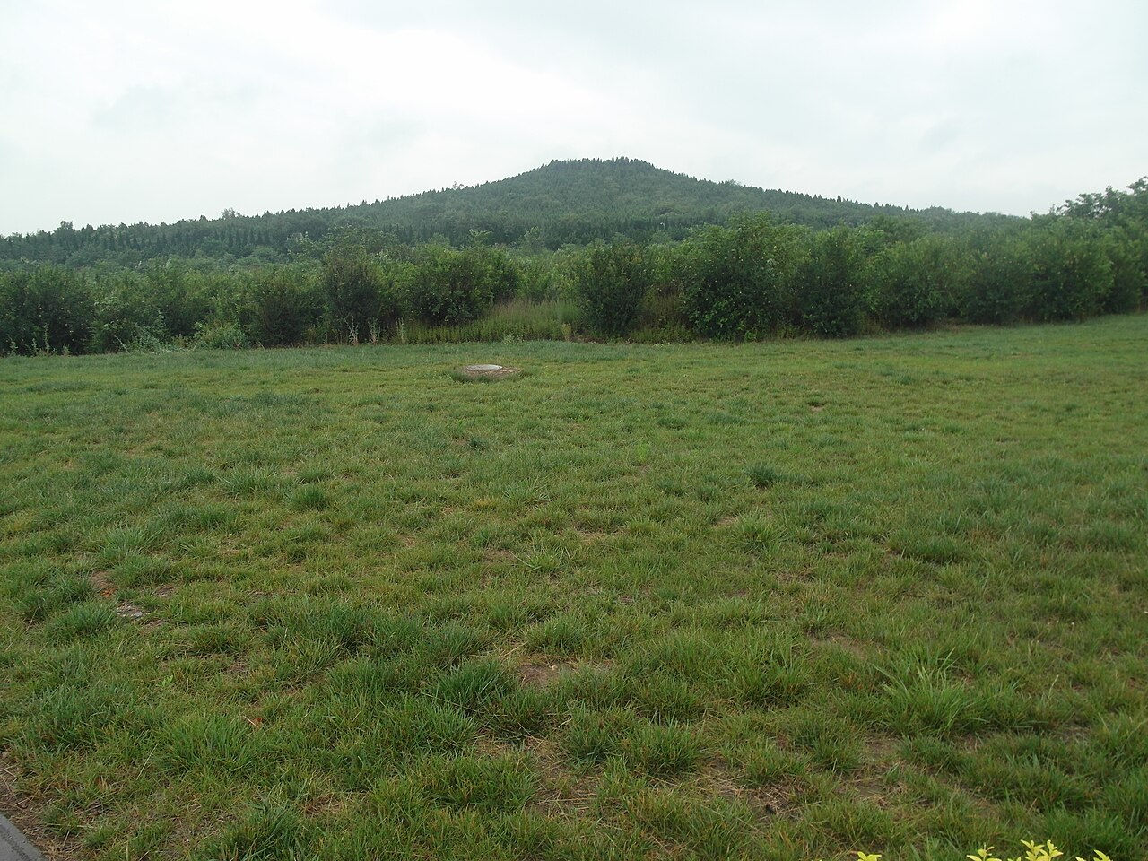 Rows of clay soldier statues buried long ago in China.