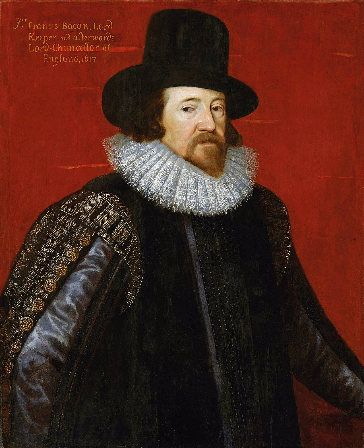 A portrait of Francis Bacon, an important Enlightenment thinker.