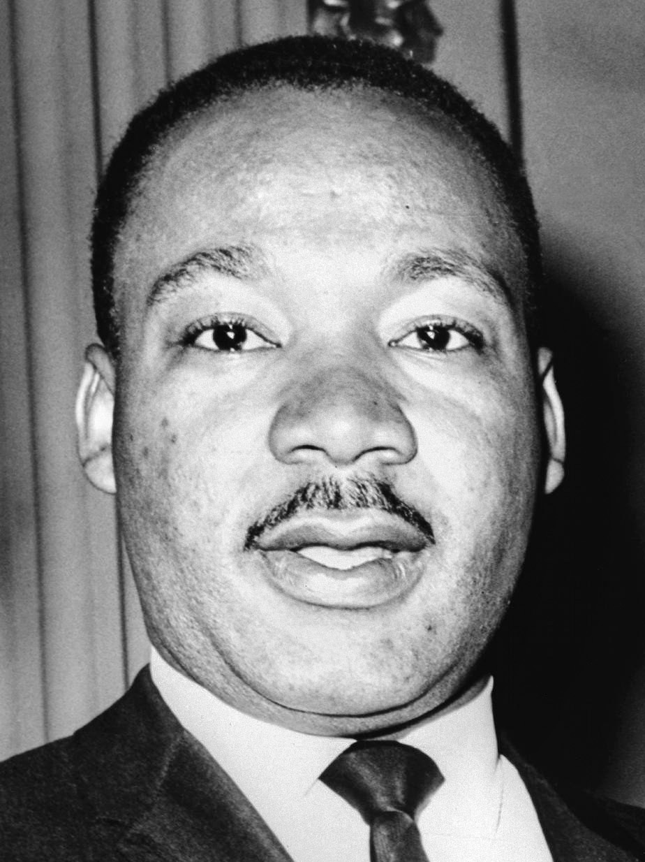 A photo of the brave leader Martin Luther King Jr.