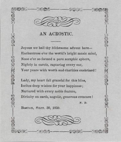 Acrostics