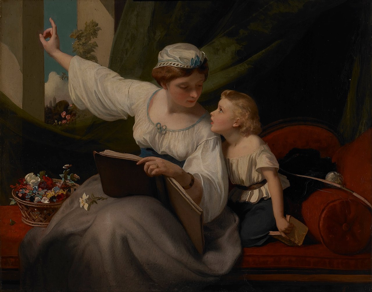 A dreamy painting called The Fairy Tale.