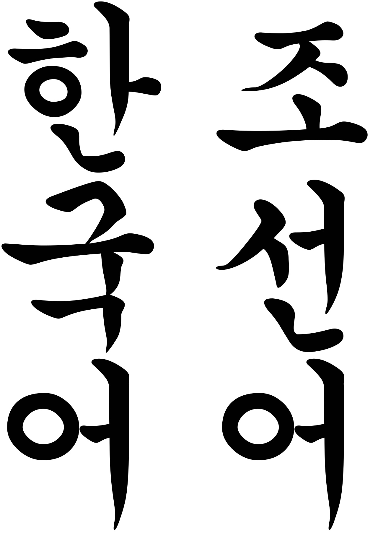 The Korean Language