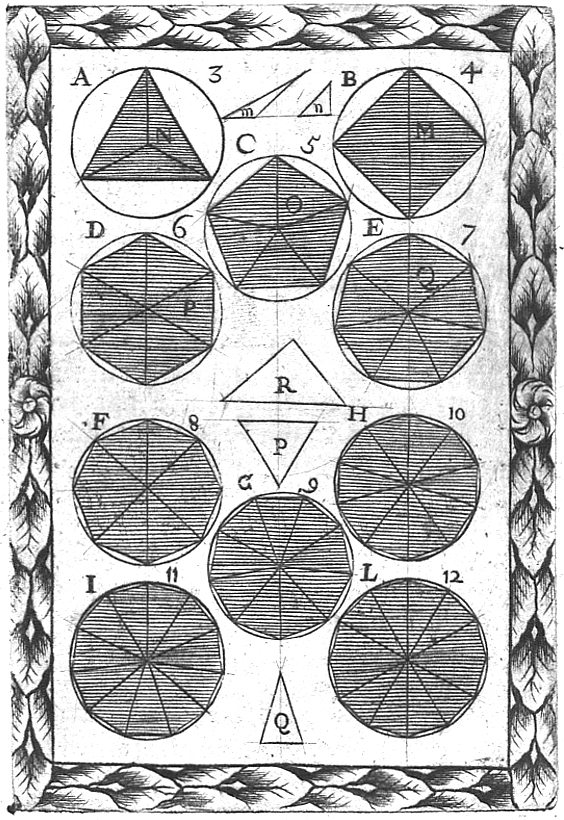 A chart shows triangles, squares, and other polygons side by side.