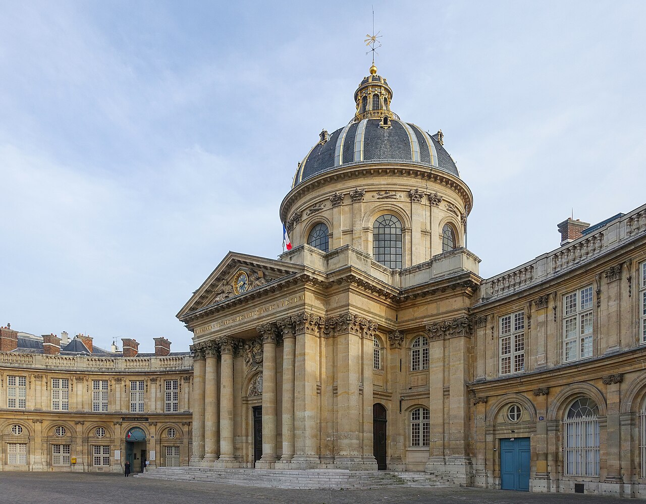 The Institute of France in Paris, where Lavoisier worked.
