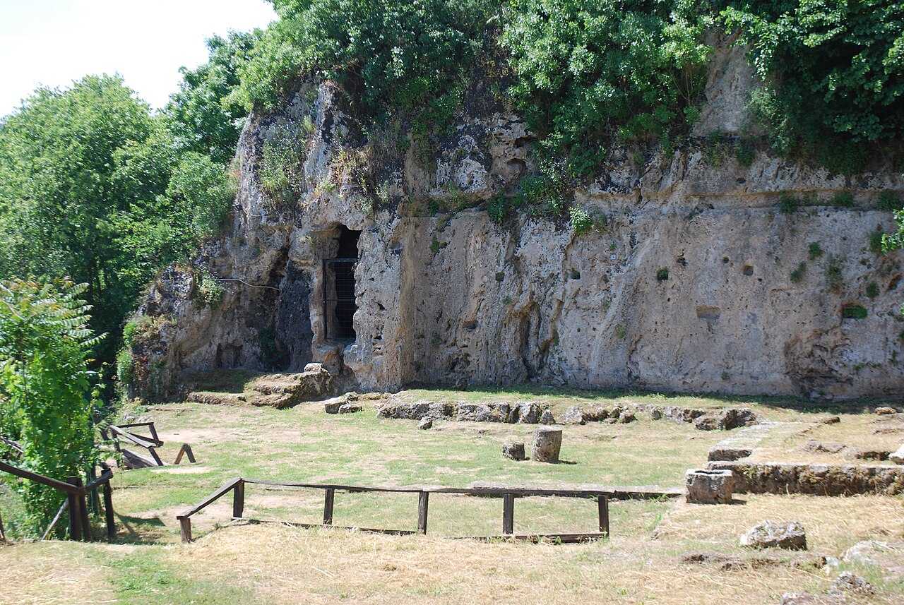 Ruins of the school where Aristotle taught young Alexander.