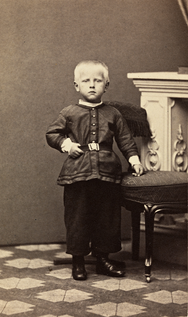 Fridtjof Nansen when he was just four years old.