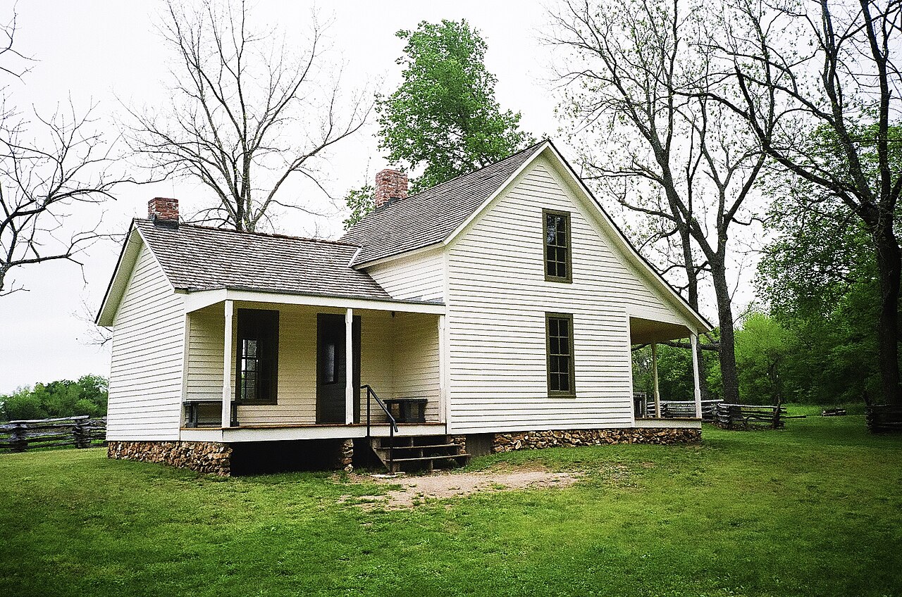 The Missouri farm where George Washington Carver spent his childhood.