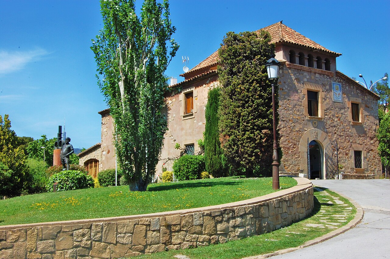 La Masia, the Barcelona soccer school where Messi trained.