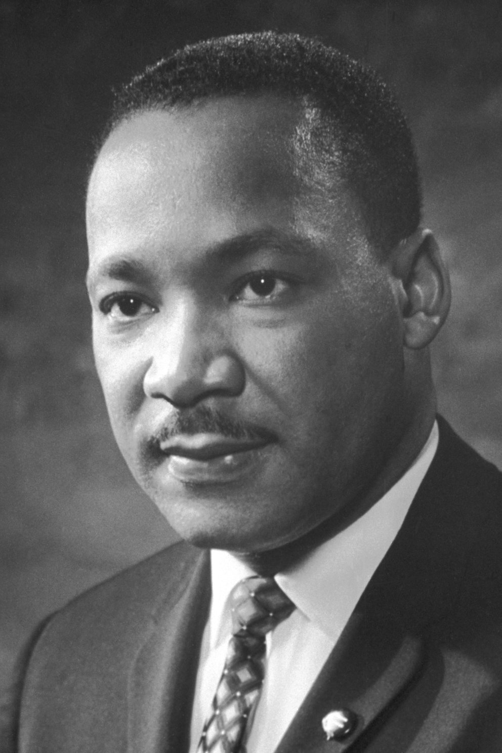 A photograph of Martin Luther King Jr. in 1964.