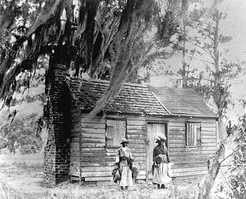 The small cabin where Mary McLeod Bethune grew up.