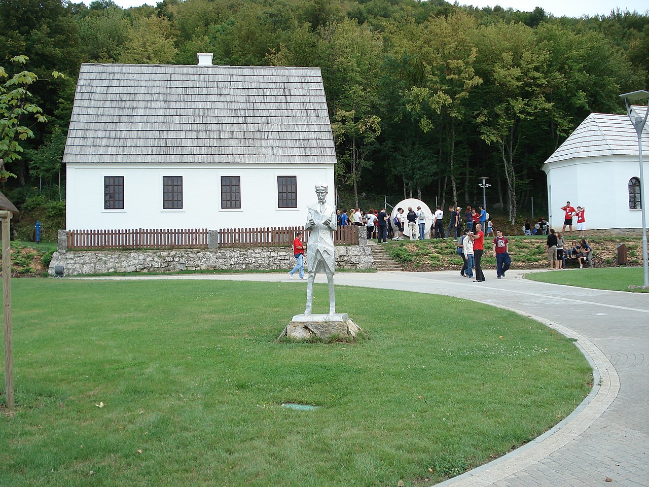 The Nikola Tesla Memorial Center in the village where he was born.