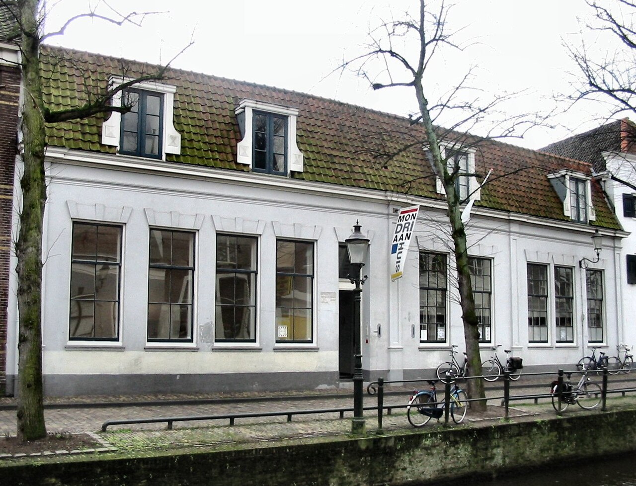 The Dutch house where painter Piet Mondrian was born.