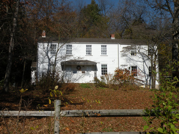 The childhood home where Rachel Carson grew up in Pennsylvania.