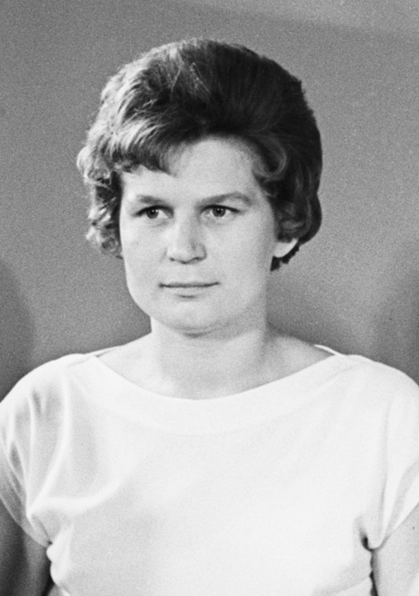 Valentina Tereshkova, the first woman ever to fly in space.