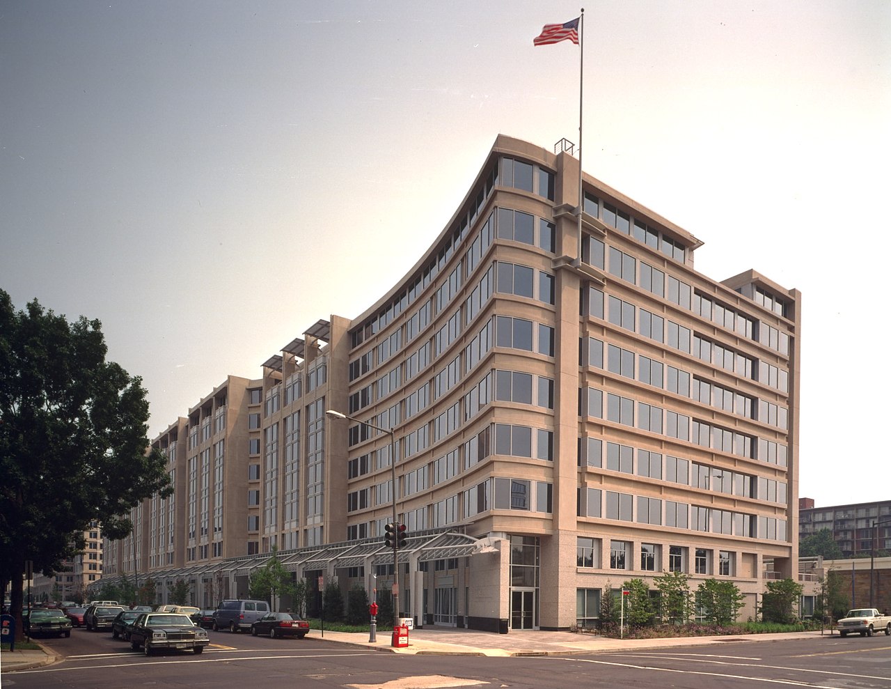 The NASA headquarters building in Washington, D.C.