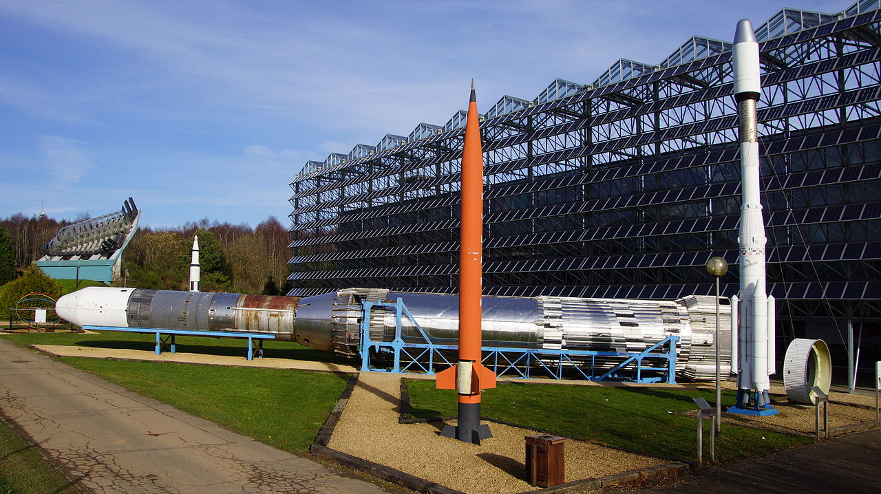 A space museum in Belgium where visitors learn about European space missions.