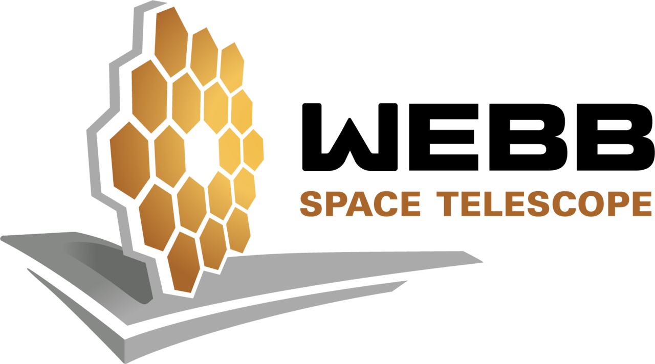 The official logo made for the James Webb Space Telescope launch.