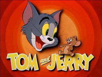 Tom the cat and Jerry the mouse are at it again.
